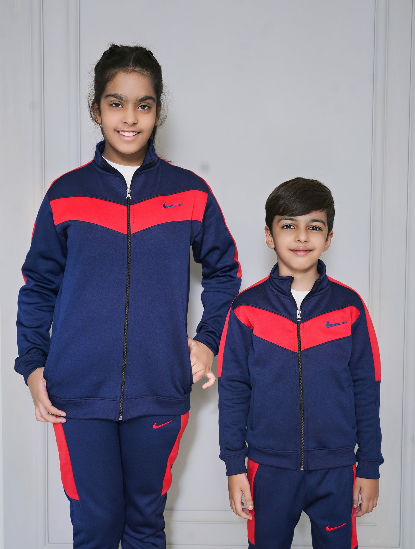 Nke Unisex Tracksuit   Navy &  Red (0001)